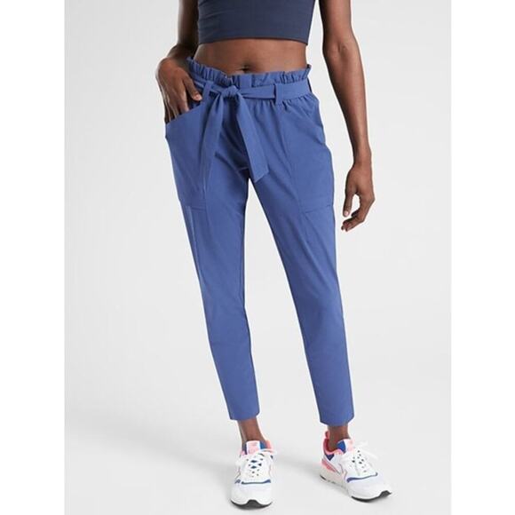Athleta Skyline Pant Damask Blue Size 6 - Picture 1 of 6
